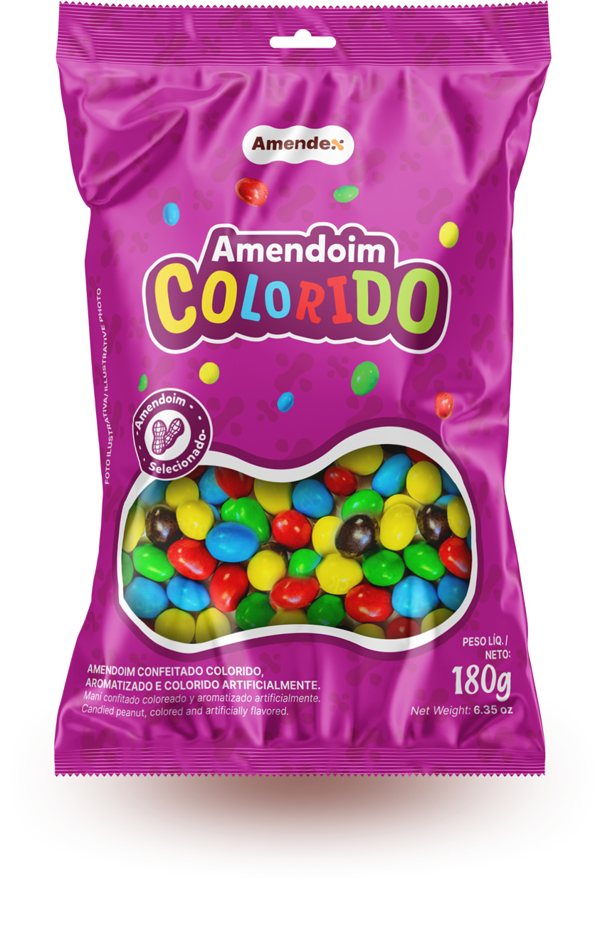 Amendoim Colorido