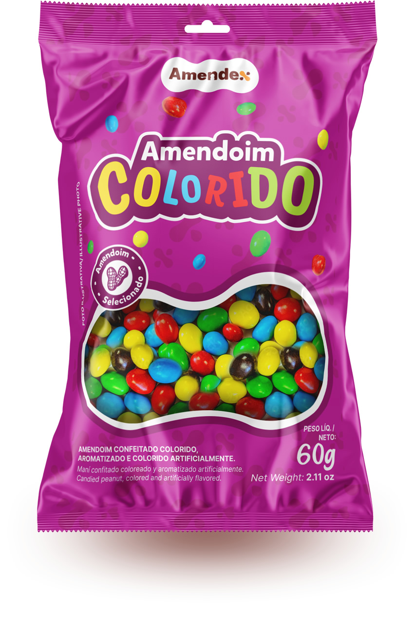 Amendoim Colorido