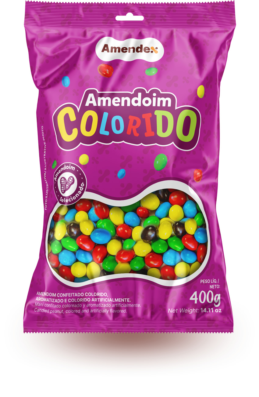 Amendoim Colorido